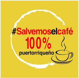 #SALVEMOSELCAFÉ 100% PUERTORRIQUEÑO logo