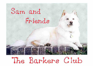 SAM AND FRIENDS THE BARKERS CLUB logo