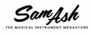 SAM ASH THE MUSICAL INSTRUMENT MEGASTORE logo