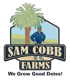 SAM COBB FARMS WE GROW GOOD DATES! logo
