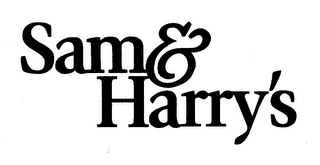 SAM & HARRY'S logo