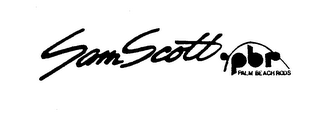 SAM SCOTT PALM BEACH RODS PBR logo