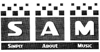 SAM SIMPLY ABOUT MUSIC logo