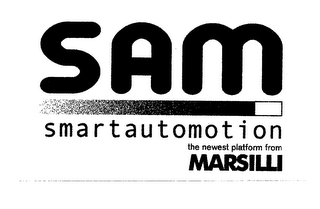 SAM SMARTAUTOMOTION THE NEWEST PLATFORM FROM MARSILLI logo