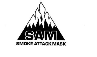 SAM SMOKE ATTACK MASK logo
