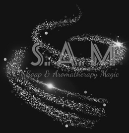 S.A.M. SOAP & AROMATHERAPY MAGIC logo