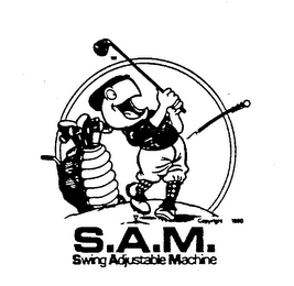 S.A.M. SWING ADJUSTABLE MACHINE logo