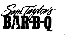 SAM TAYLOR'S BAR-B-Q logo