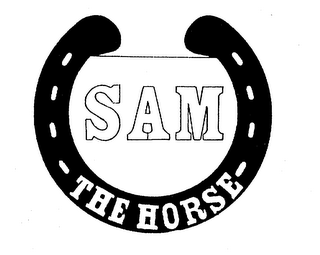 SAM THE HORSE logo