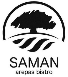 SAMAN AREPAS BISTRO logo