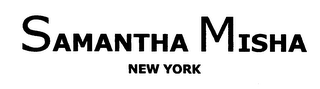SAMANTHA MISHA NEW YORK logo