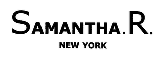 SAMANTHA. R.  NEW YORK logo