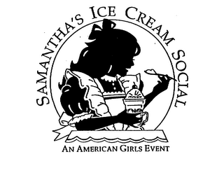 SAMANTHA'S ICE CREAM SOCIAL AN AMERICAN GIRLS EVENT logo