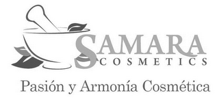 SAMARA COSMETICS PASIÓN Y ARMONÍA COSMÉTICA logo
