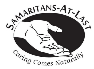 SAMARITANS-AT-LAST CARING COMES NATURALLY logo
