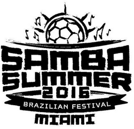 SAMBA SUMMER 2016 BRAZILIAN FESTIVAL MIAMI logo