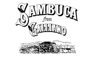 SAMBUCA FROM GALLIANO logo
