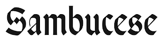 SAMBUCESE logo