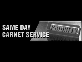 SAME DAY CARNET SERVICE PRIORITY logo