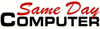 SAME DAY COMPUTER REPAIR & UPGRADE CENTER logo