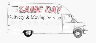SAME DAY DELIVERY & MOVING SERVICE YOU BUY IT. WE DELIVER IT. logo