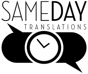 SAME DAY TRANSLATIONS logo