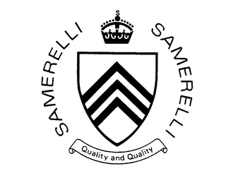 SAMERELLI QUALITY AND QUALITY logo