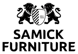 SAMICK FURNITURE SINCE 1978 logo