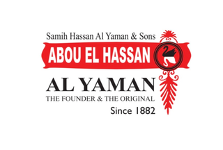 SAMIH HASSAN AL YAMAN & SONS ABOU EL HASSAN AL YAMAN THE FOUNDER & THE ORIGINAL SINCE 1882 logo