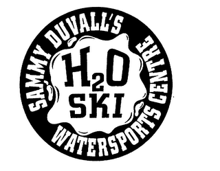SAMMY DUVALL'S WATERSPORTS CENTRE H20 SKI logo
