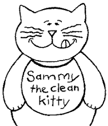 SAMMY THE CLEAN KITTY logo