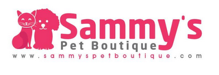 SAMMY'S PET BOUTIQUE WWW.SAMMYSPETBOUTIQUE.COM logo