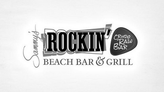 SAMMY'S ROCKIN' CRUDO RAW BAR BEACH BAR & GRILL logo