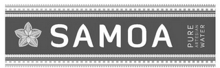 SAMOA PURE ARTESIAN WATER logo