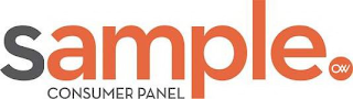 SAMPLE. CWA CONSUMER PANEL logo
