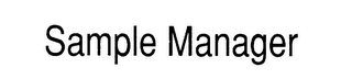 SAMPLE MANAGER logo