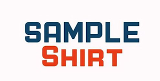 SAMPLE SHIRT logo