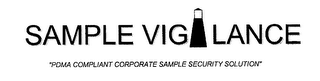 SAMPLE VIGILANCE PDMA COMPLIANT CORPORATE SAMPLE SECURITY SOLUTION logo