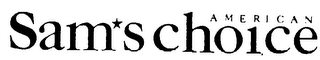 SAM'S AMERICAN CHOICE logo