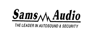 SAMS AUDIO THE LEADER IN AUTOSOUND & SECURITY logo