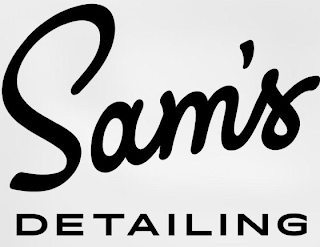 SAM'S DETAILING logo