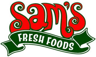 SAM'S FRESH FOODS logo