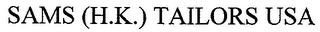 SAMS (H.K.) TAILORS USA logo