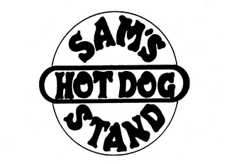 SAM'S HOT DOG STAND logo