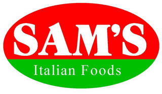 SAM'S ITALIAN FOODS logo