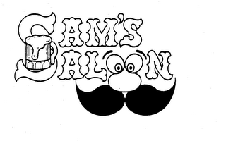 SAM'S SALOON logo