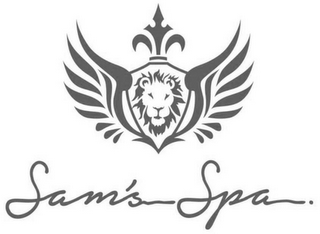 SAM'S SPA. logo
