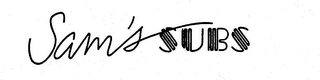 SAM'S SUBS logo