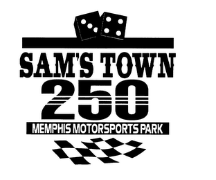 SAM'S TOWN 250 MEMPHIS MOTORSPORTS PARK logo