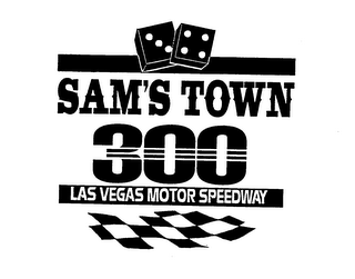 SAM'S TOWN 300 LAS VEGAS MOTOR SPEEDWAY logo